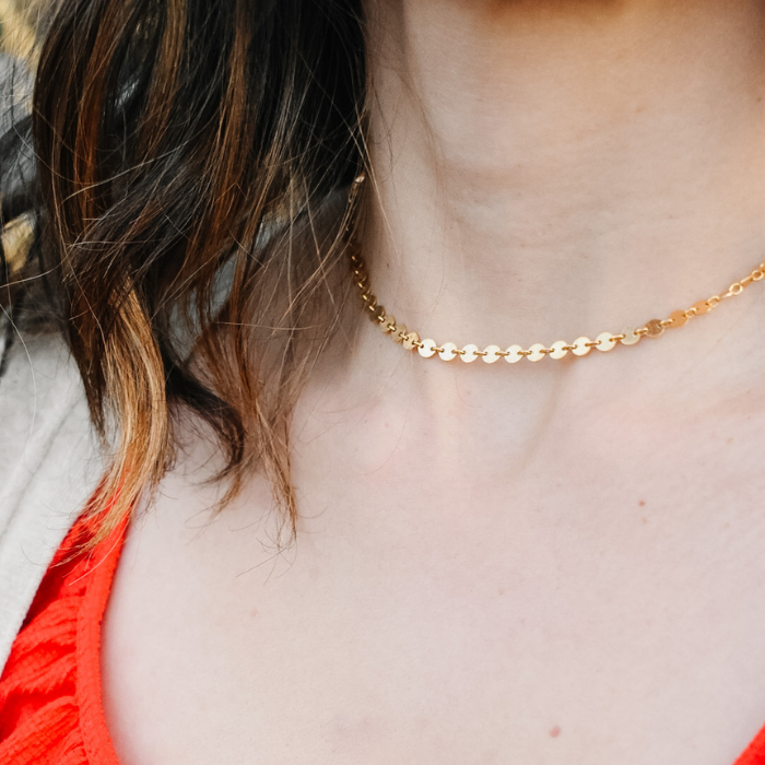 Choker_Necklace_Disc_Chain__Bracelets_Bracelet_Sterling_Silver_14k_Gold_Filled_Rose_Gold_Clasp_Stretch_Sterling_Silver_Gift_Baby_Kids_Adult_Woman_Girl_Subscription_051112