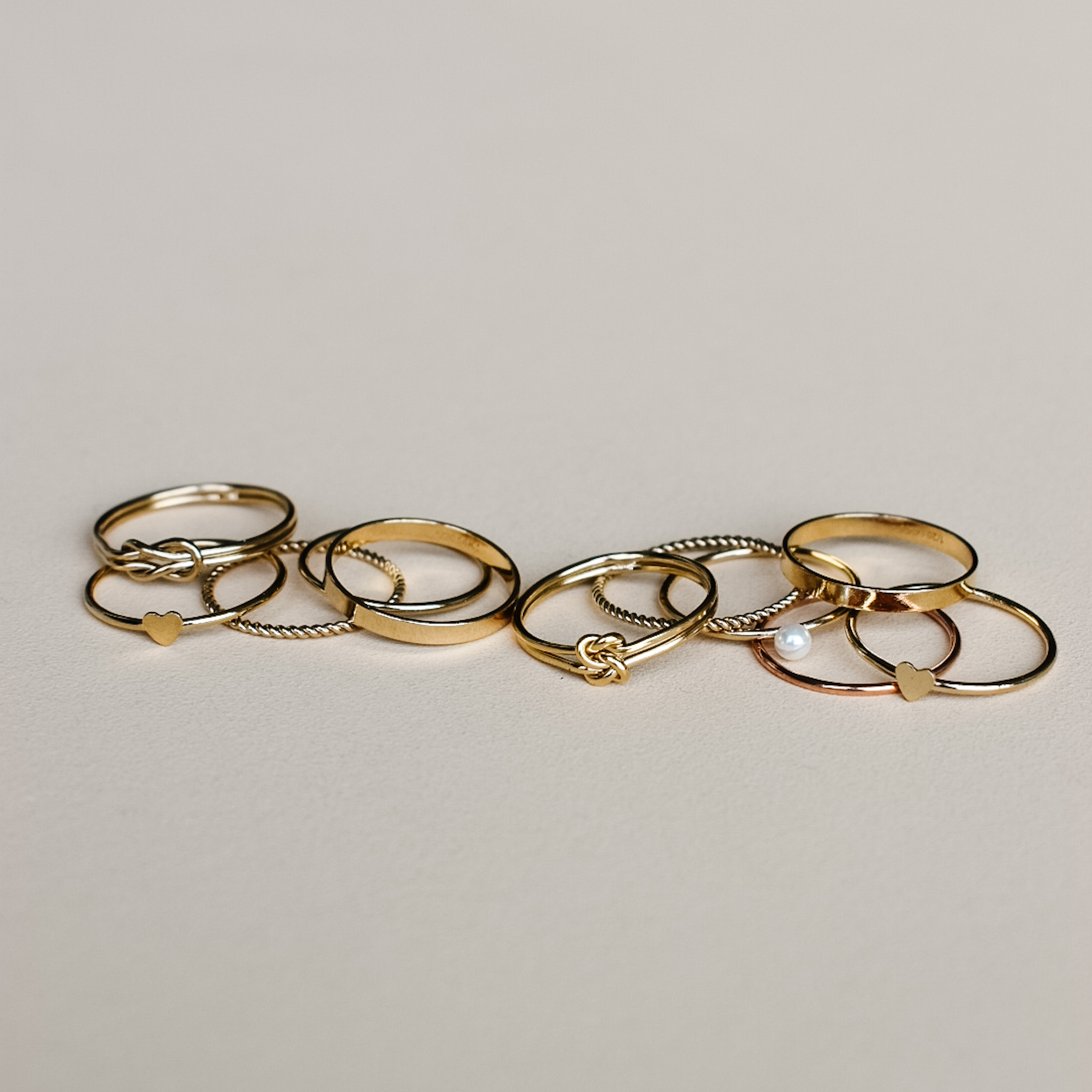 Infinity Love Knot Stacking Ring